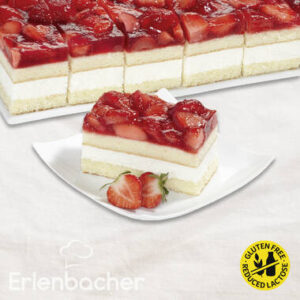 Aardbeien room gebak (gluten&lactose vrij)