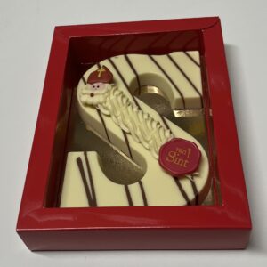 Luxe Chocoladeletter wit
