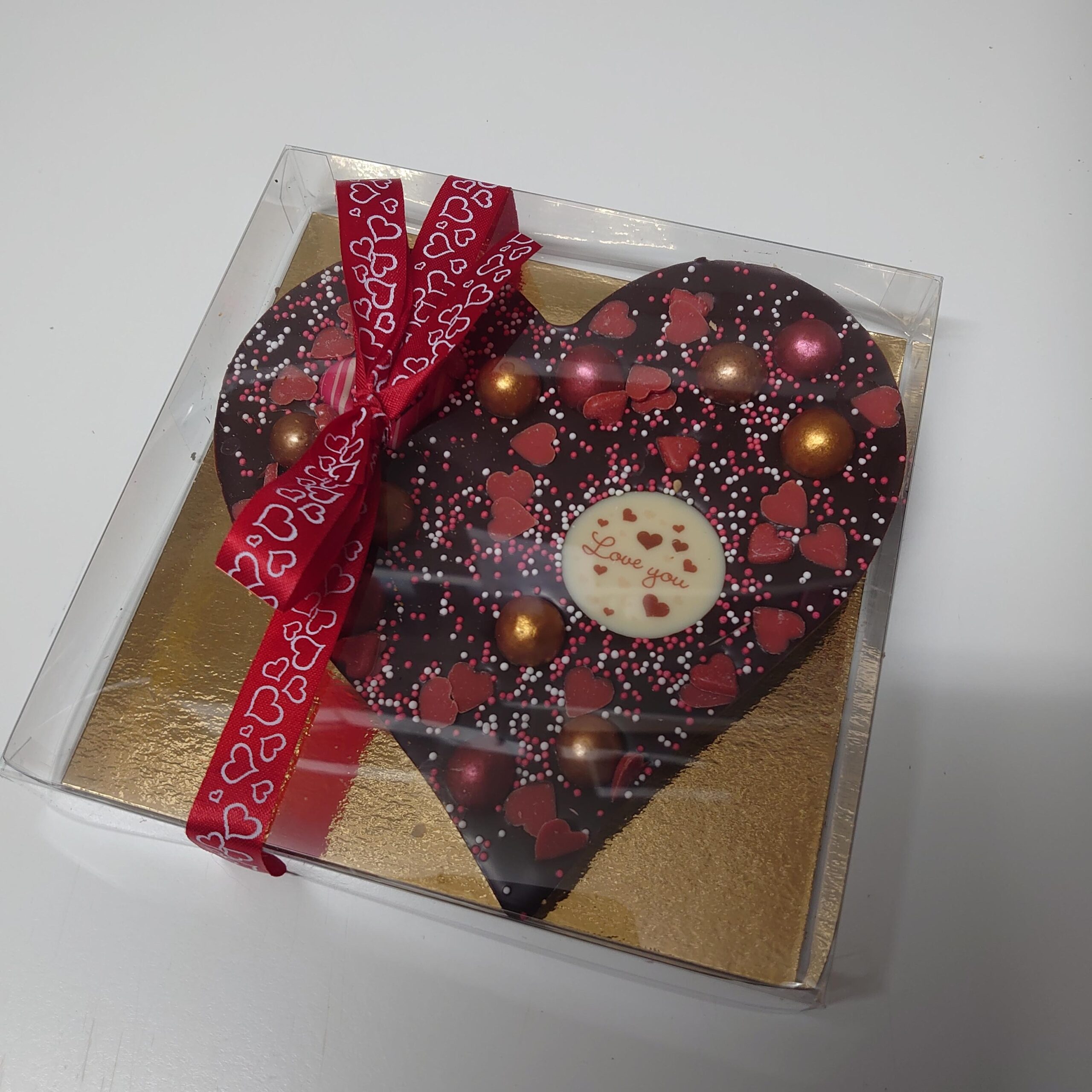 Moederdag chocolade Hart Puur