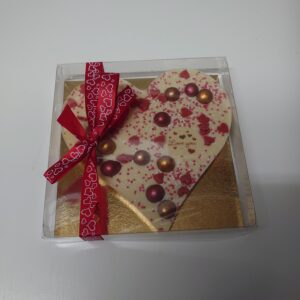 Valentijn Chocolade hart Wit