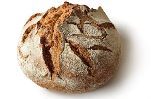 Rustiek rond desem bruin brood 600 gram